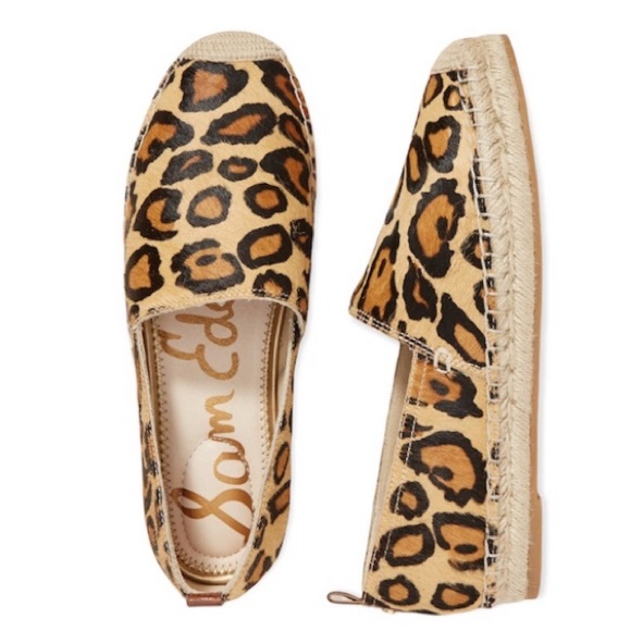 NEW SAM Edelman Khloe Leopard Espadrilles - Picture 4 of 8